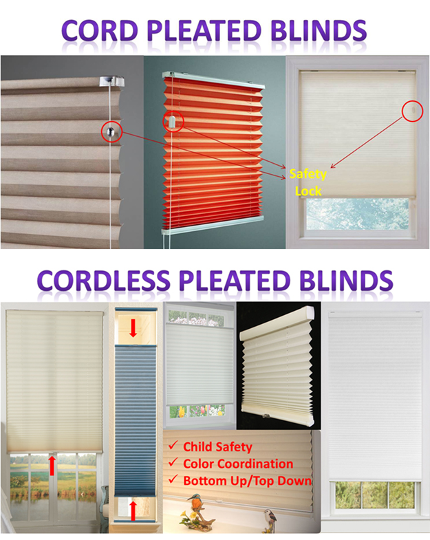 Pleated Shades Direct