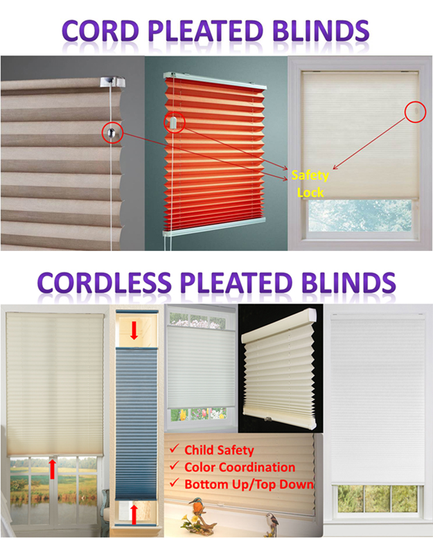 Paper Pleated Blinds