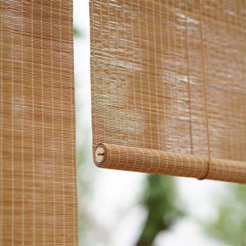 Хороший блок солнечный бамбуковый роликовые жалюзи
